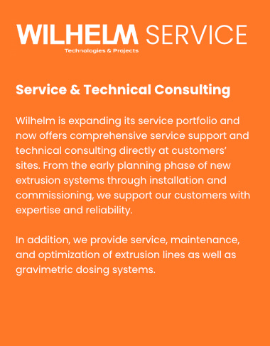 Wilhelm Service PopUp